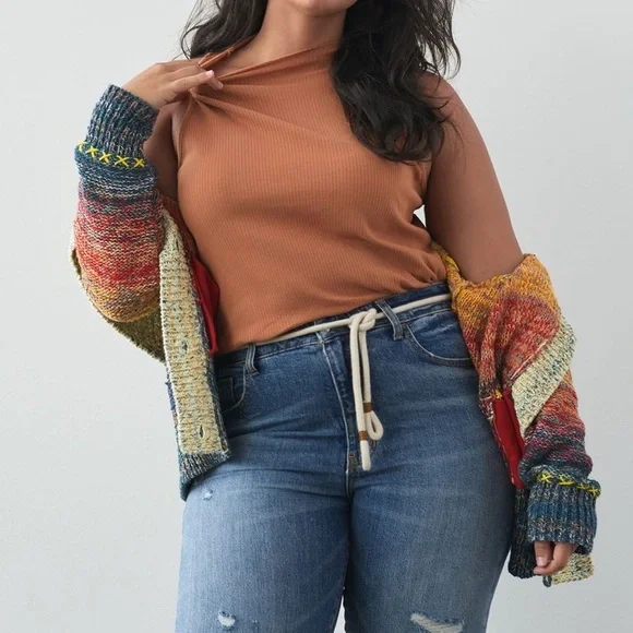 NWT Anthropologie Pilcro Vintage Straight Blue Jeans size 31 - Picture 9 of 9